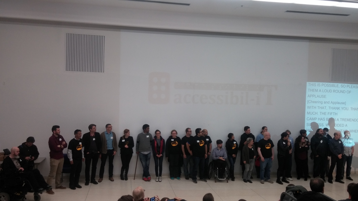 The Staff, Presenters & Volunteers of a11yTO 2015